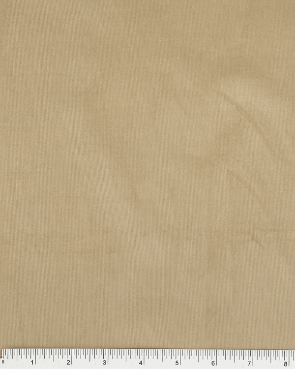 Beige 28 Wales Pinwales Cotton Spandex Stretch Corduroy 54”W