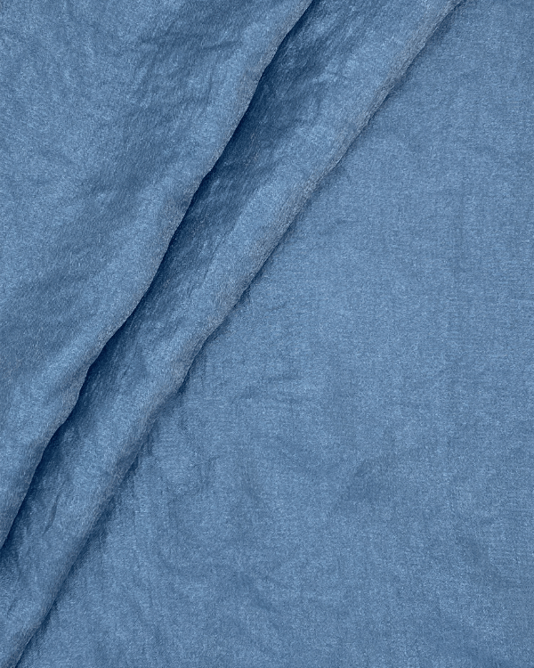 Blue Shimmer Fabric | Iridescent Washer Rayon Blend 54WThreadymade