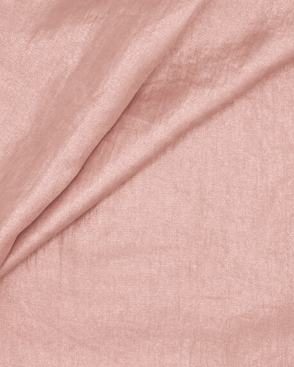 Pink Shimmer Fabric | Iridescent Washer Rayon Blend 54WThreadymade