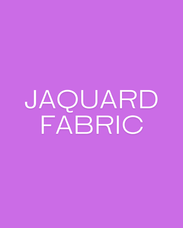 Jacquard Brocade Fabrics