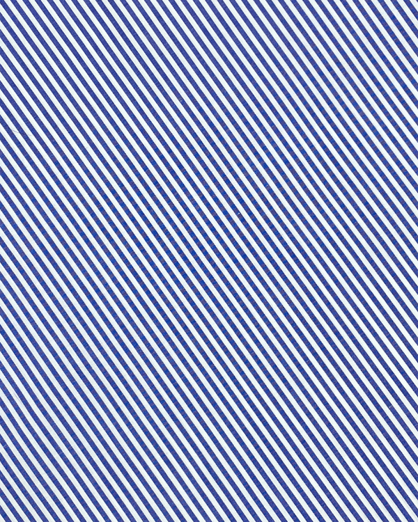 Classic Blue and White Cotton Bengal Stripe Fabric 58”Threadymade