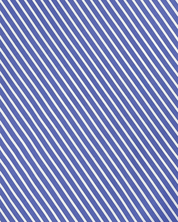 Blue and White Stripe Cotton Twill Shirting Fabric 58WBlend smart with style! Our blue-and-white cotton twill fabric is perfect for chic shirtdresses or dramatic DIY decor creations.Threadymade