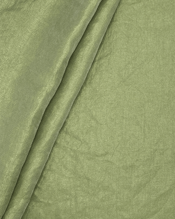 Green Shimmer Fabric | Iridescent Washer Rayon Blend 54WThreadymade