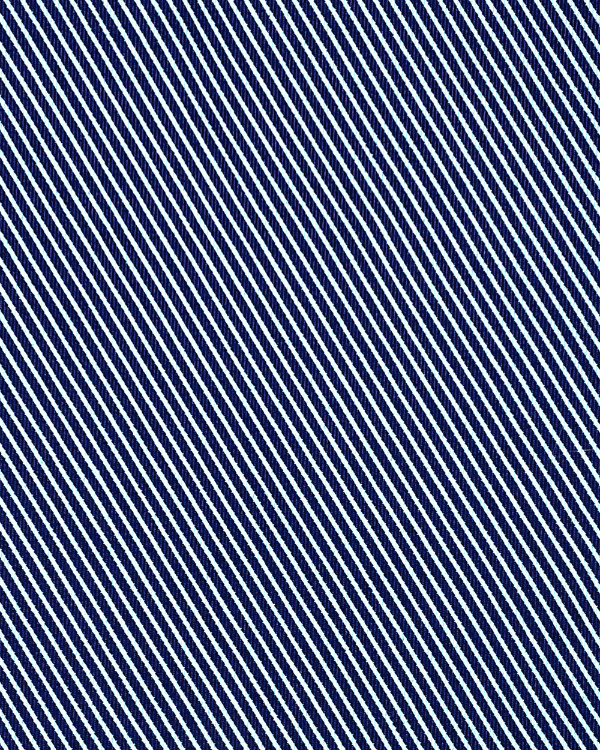 Narrow Railroad Striped Denim Fabric | Stretch 58WThreadymade