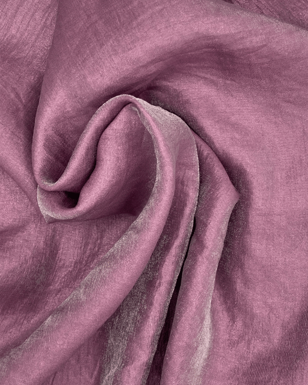 Purple Shimmer Fabric | Iridescent Washer Rayon Blend 54WThreadymade