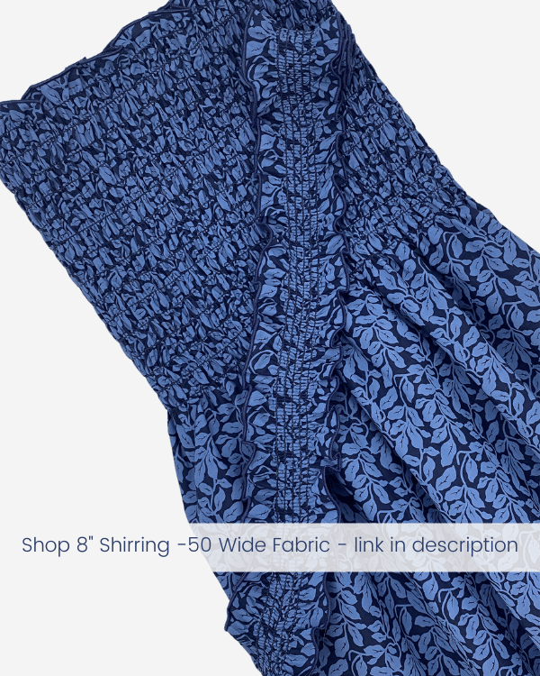Adult Smocked Fabric 50: Wide