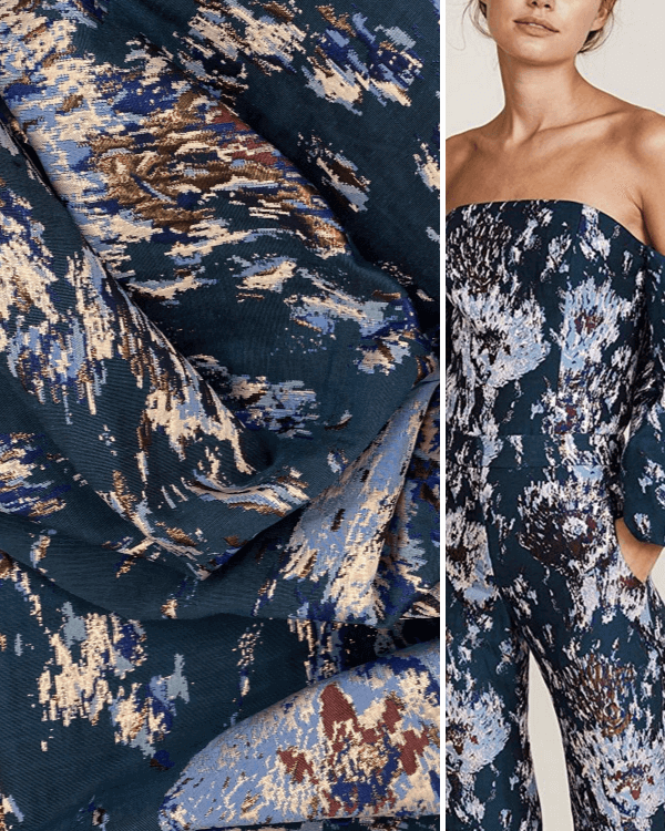 Luxe Jacquard Brocade - Elegant Weaves Await!