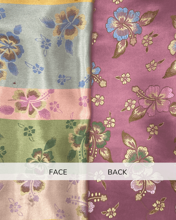 【8/16迄】Blood Drop Brocade アーティストプルーフ fab Oriental Metallic Flower Brocade | Metallic Brocade B23 | 58