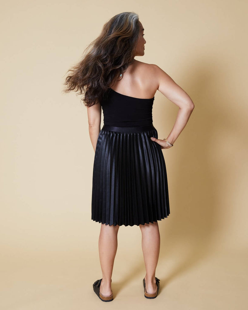 REISS Osti Pleated Midi Skirt | Bloomingdale's