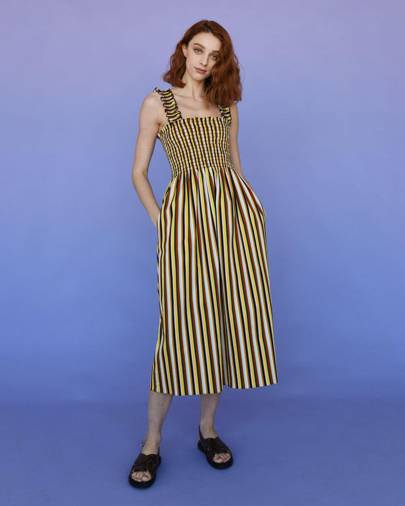 Multi Stripe Dakota Dress